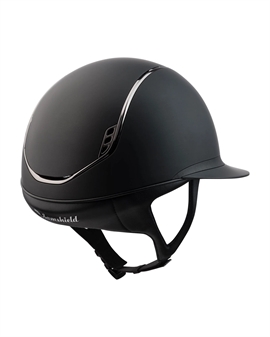 Samshield Miss Shield Shadowmatt 2.0 - Sort/Black chrome - Ridehjelm 